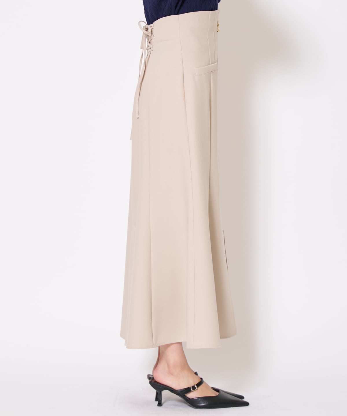 【先行予約受付中】フロントZIPマーメイドスカート