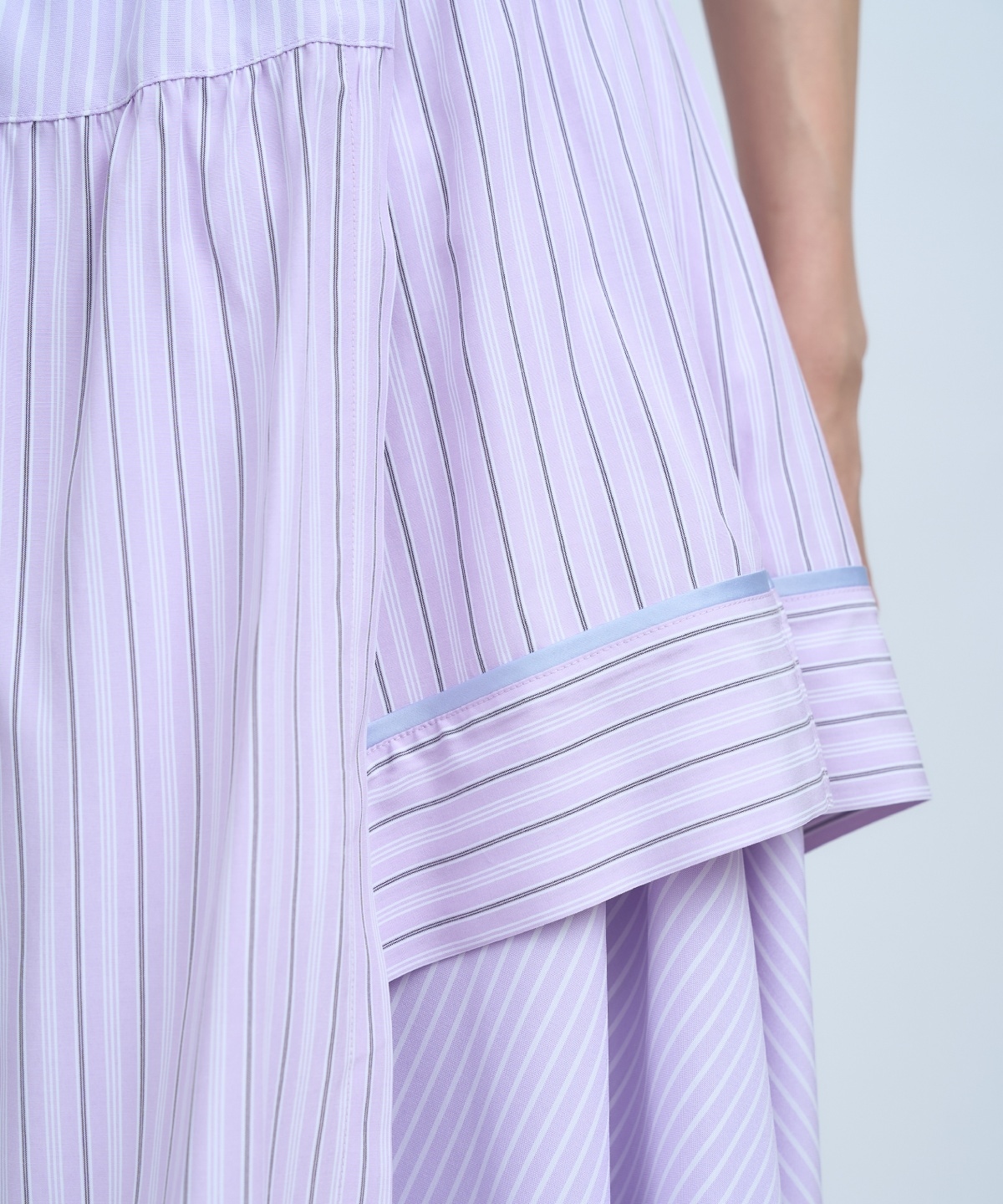 マルチストライプスカート