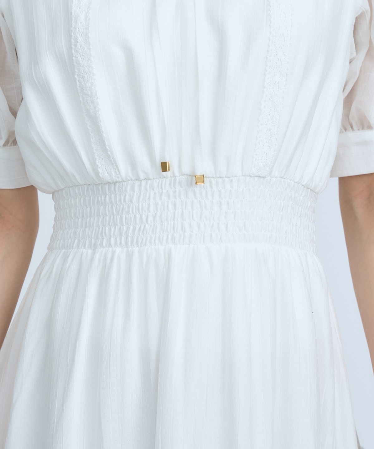 【先行予約受付中】フリルスリーブレースティアードワンピース