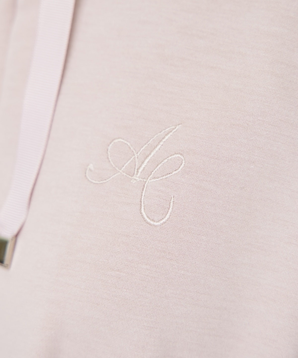 フード付きZIPワンピース