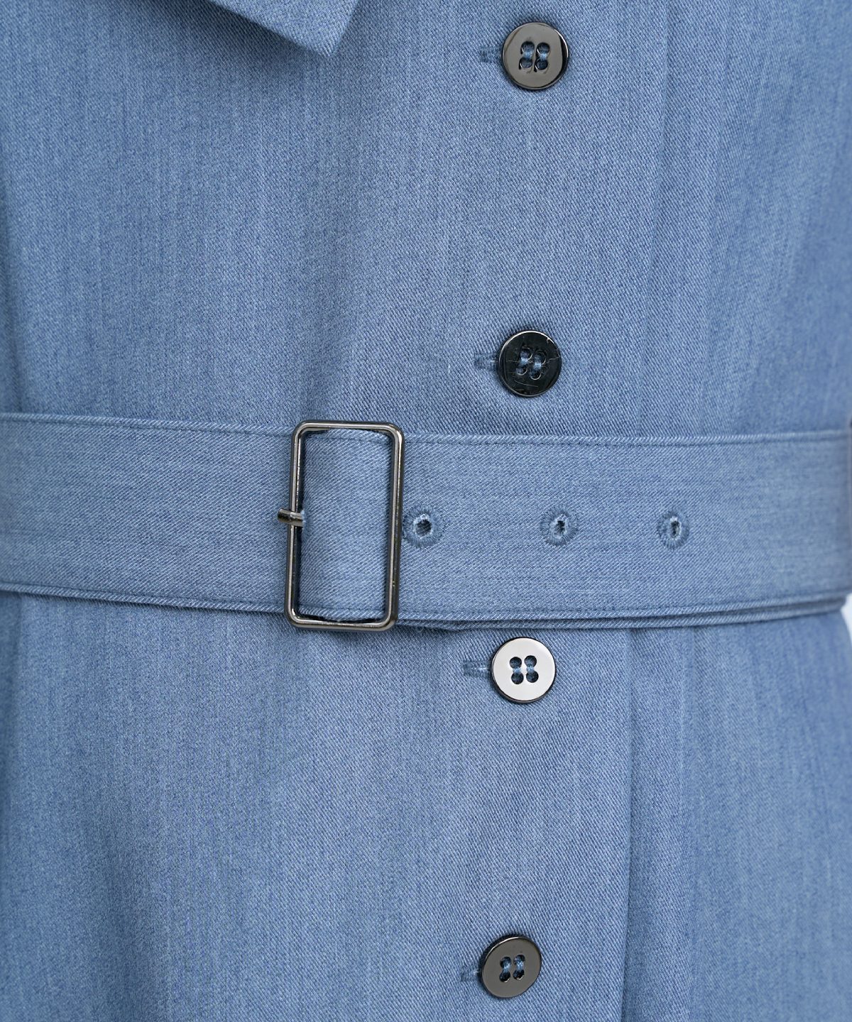 【先行予約受付中】アシメビックカラー前ボタンワンピース