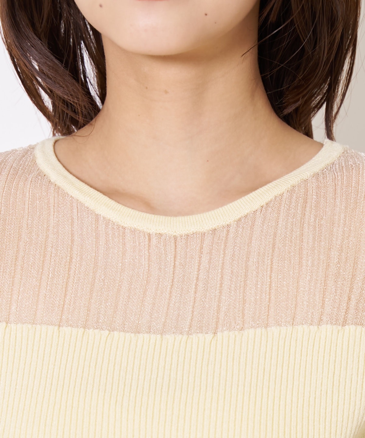 【先行予約受付中】シアーリブニットプルオーバー