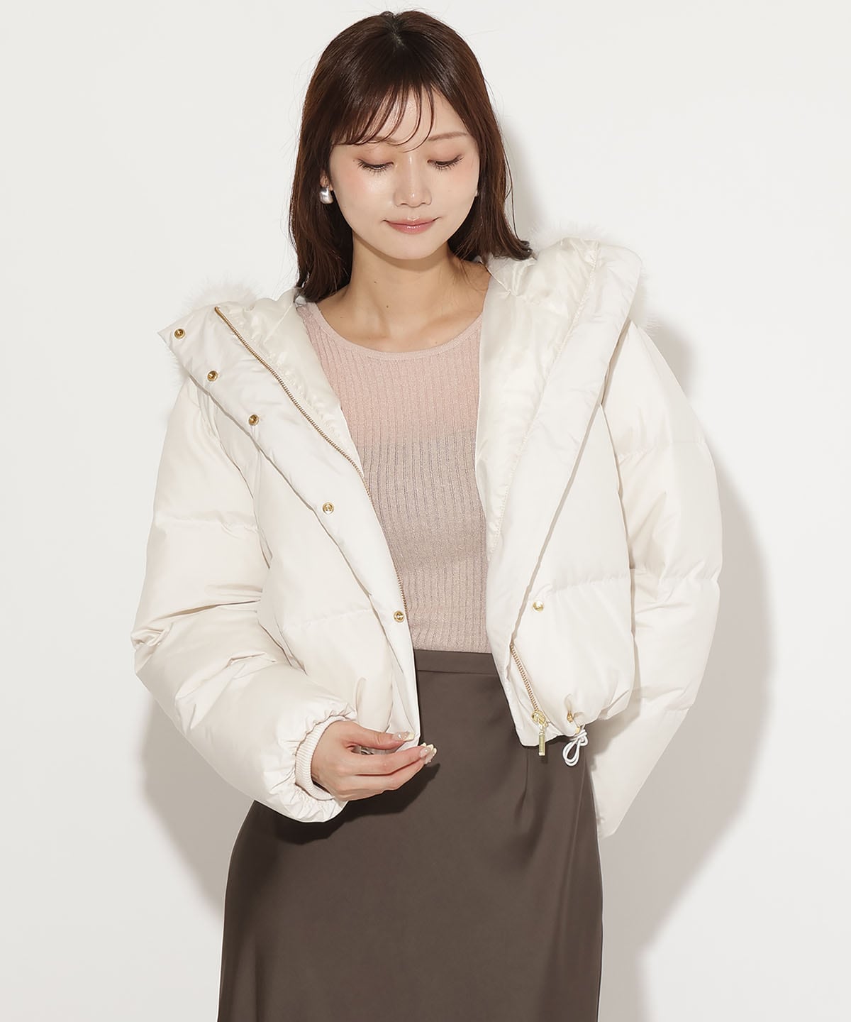 【9/10(木)10時 先行予約スタート】ボリュームショートダウンコート