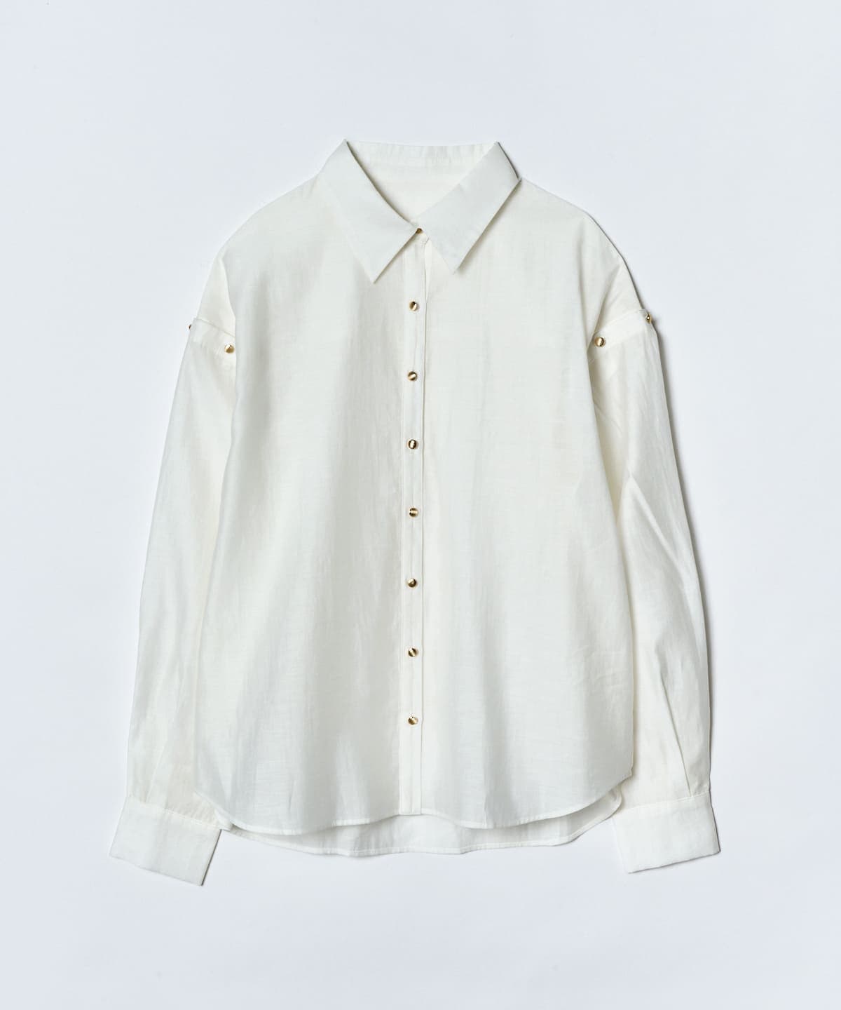 オープンショルダーシャツ