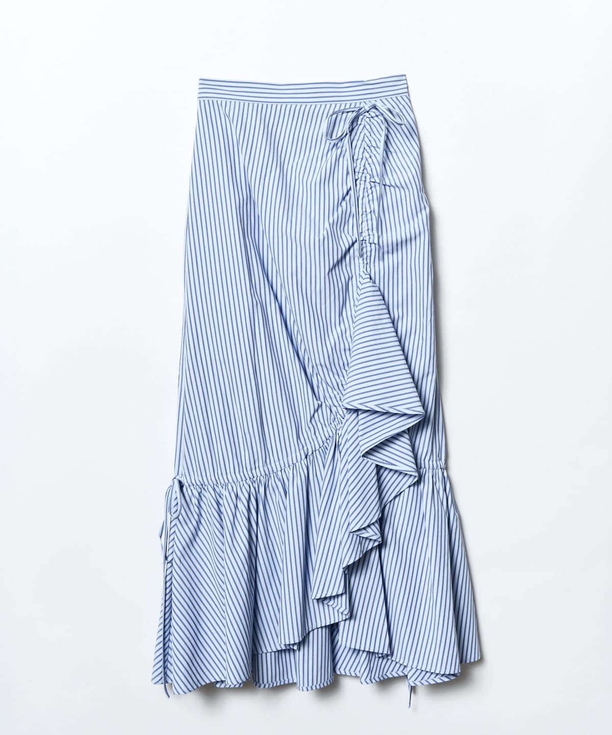 ストライプシャーリングスカート
