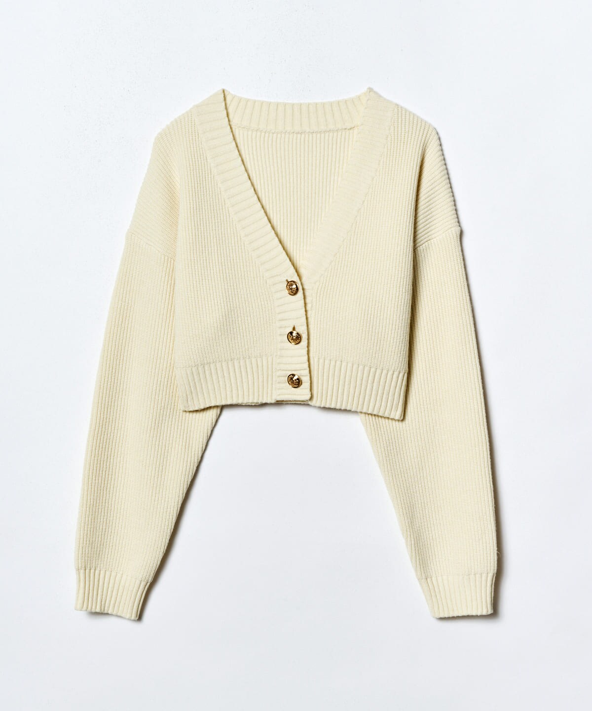 カラーカーディガン