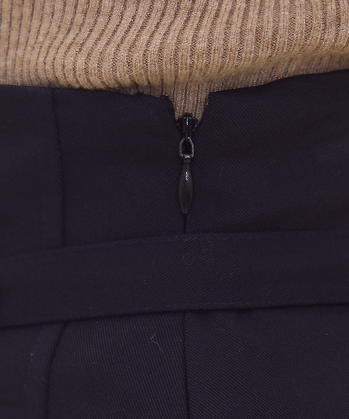 ハイウエストアシメプリーツミニスカート