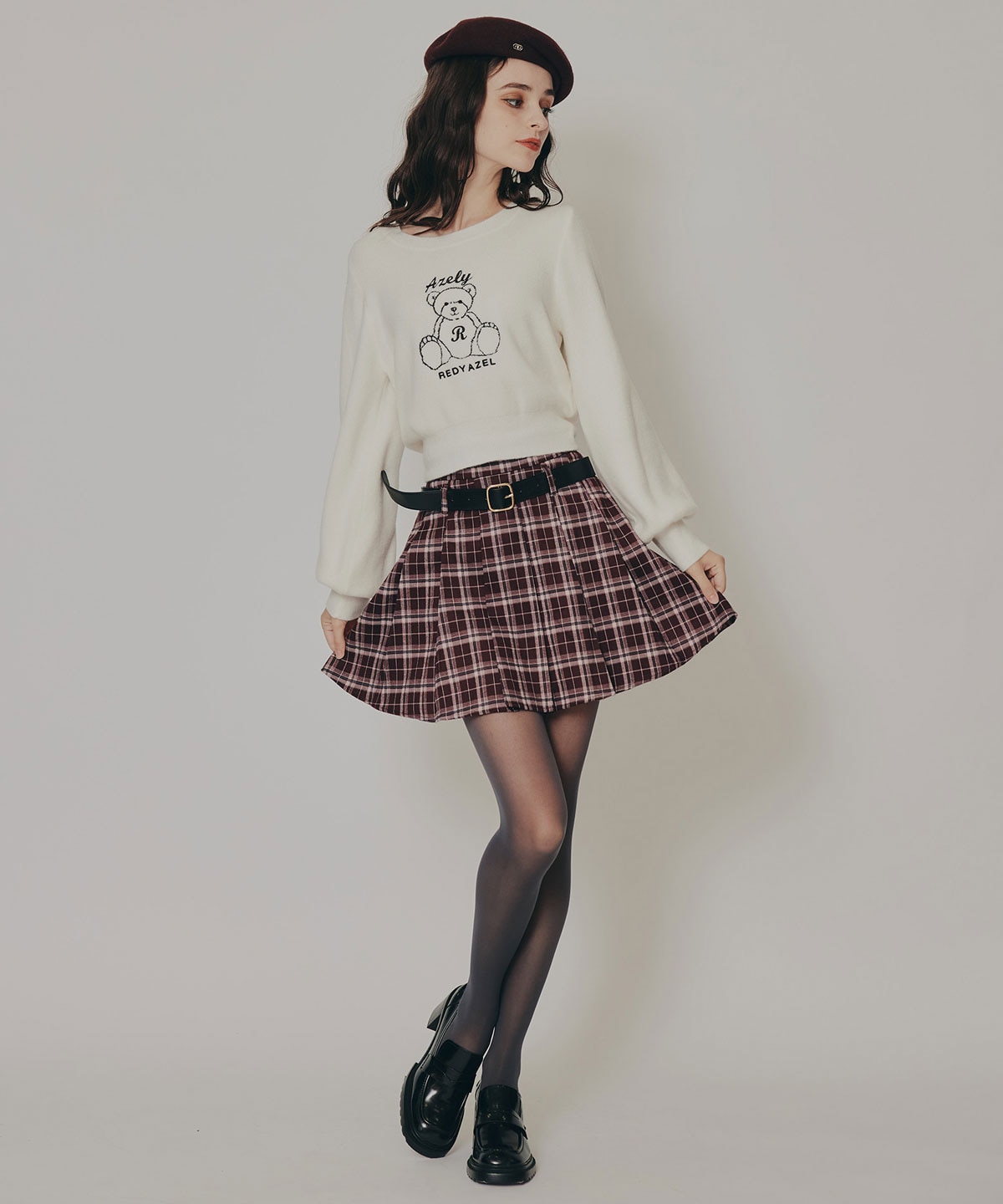 ローベルトプリーツミニスカート