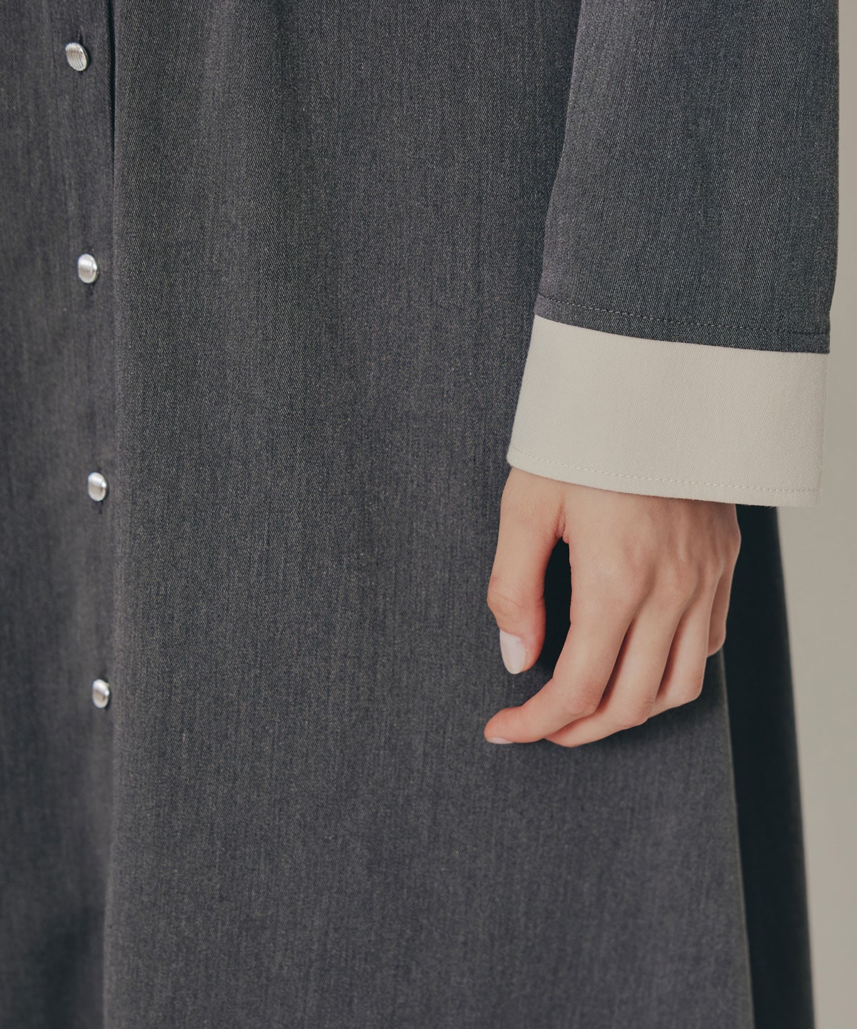 BIGセーラーカラーロングワンピース