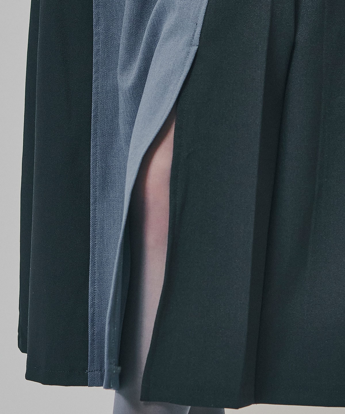 フロントジップバイカラージャンスカ