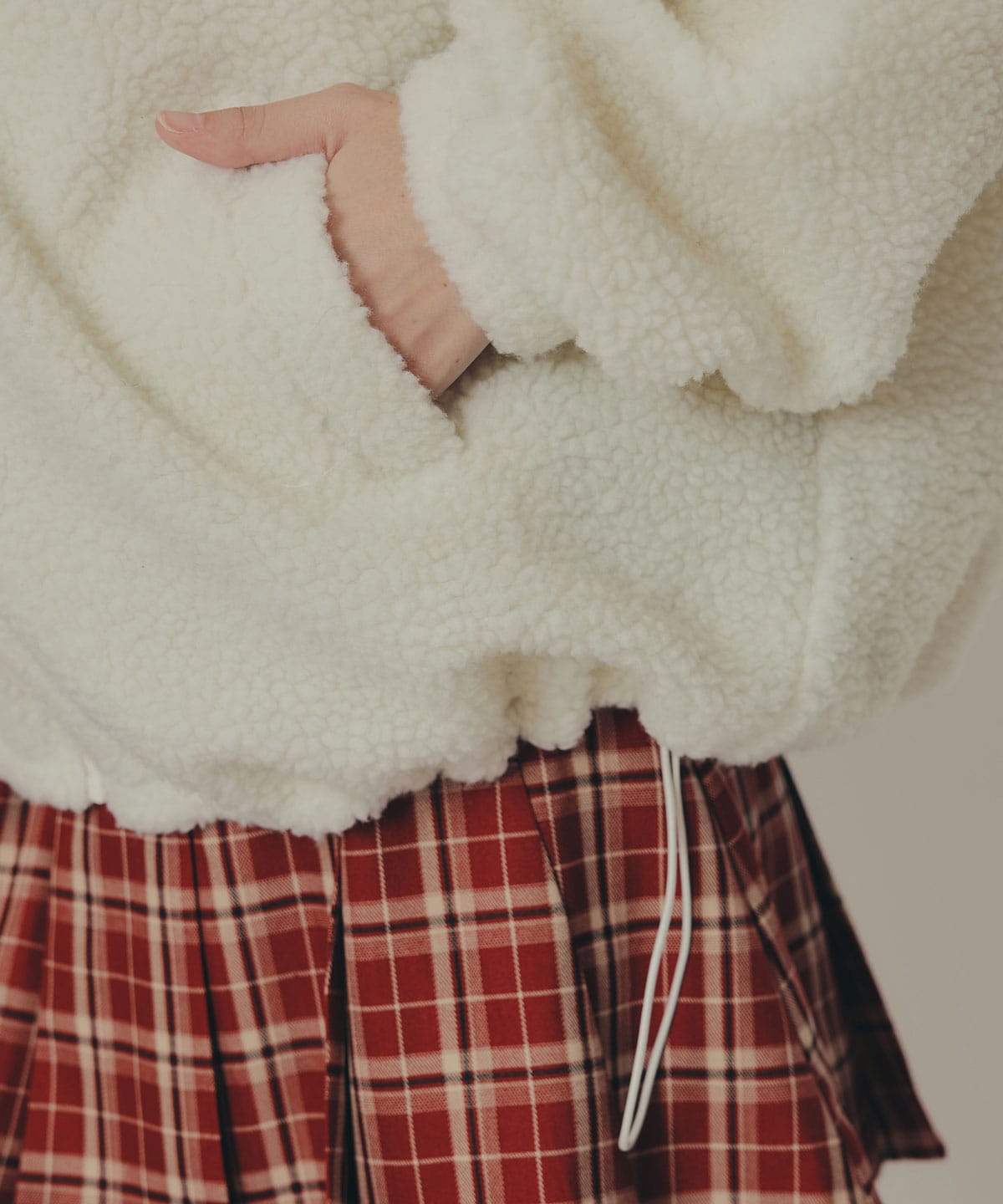 AZELCLUBボアパーカー