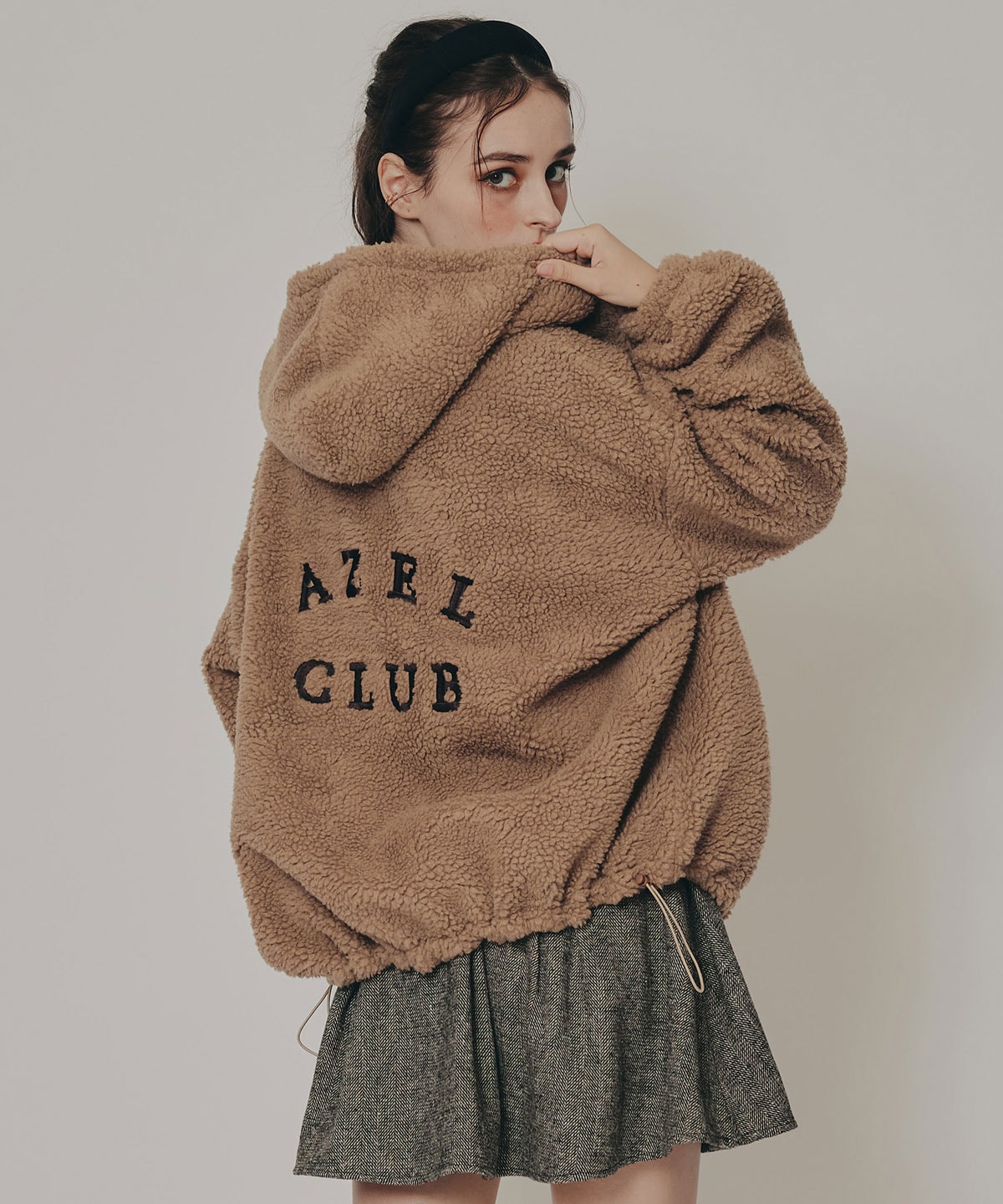 AZELCLUBボアパーカー