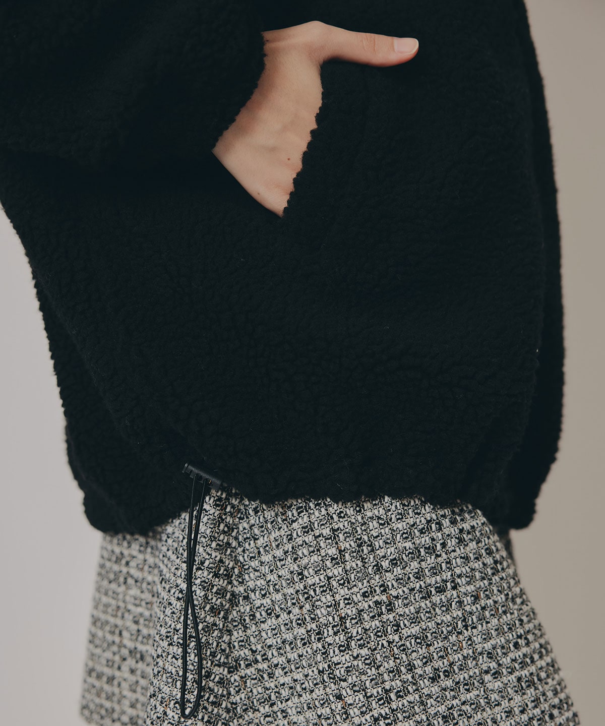 AZELCLUBボアパーカー