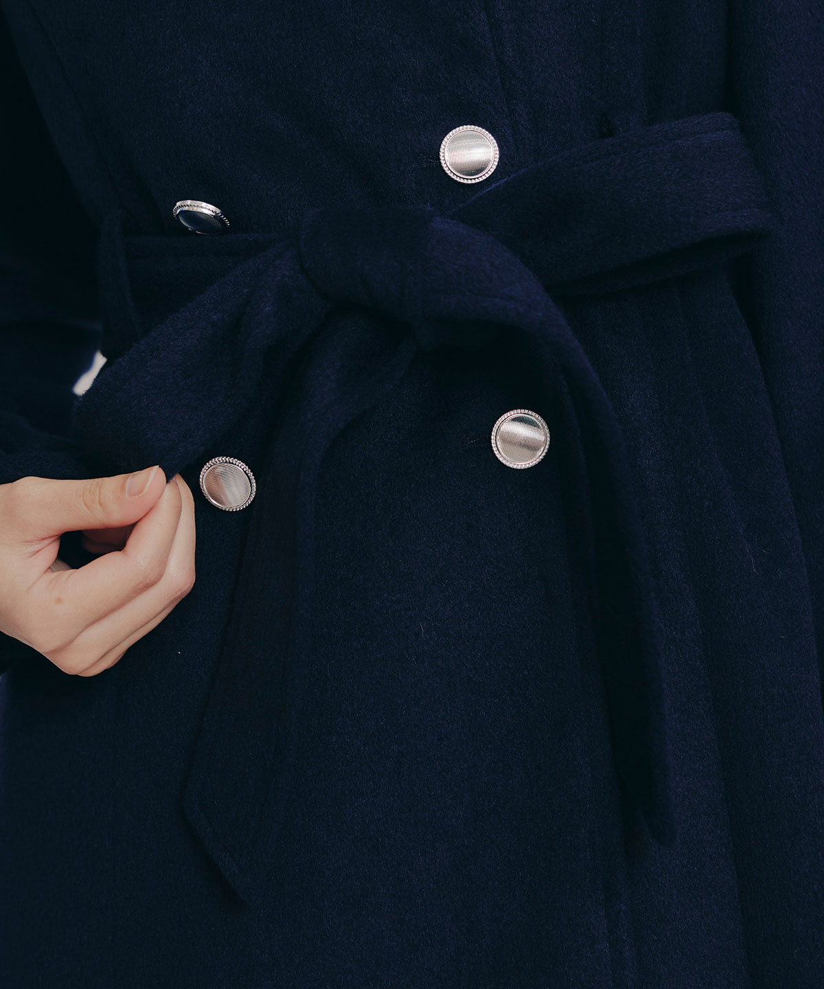 2WAYカラーダブルロングコート