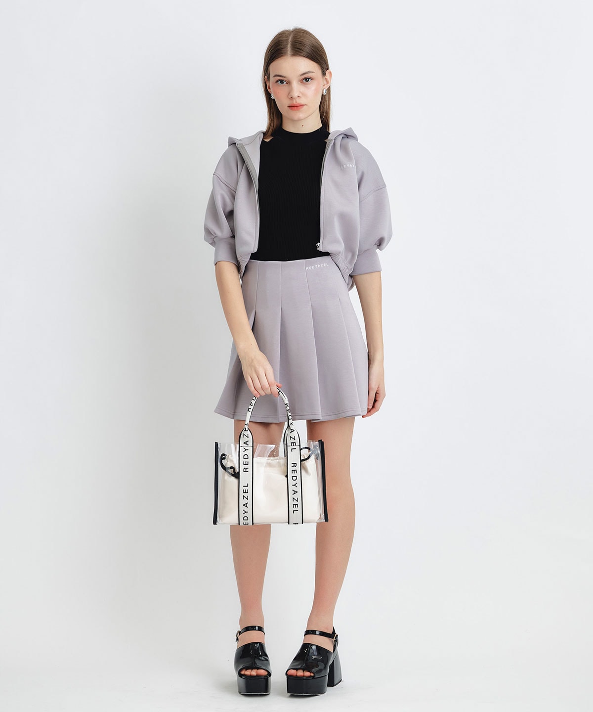 ダンボールプリーツミニスカート