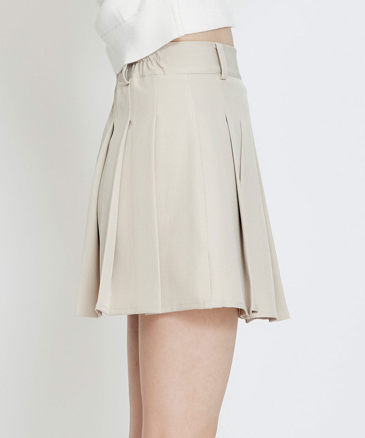 REDYAZEL×ハートチャームプリーツミニスカート