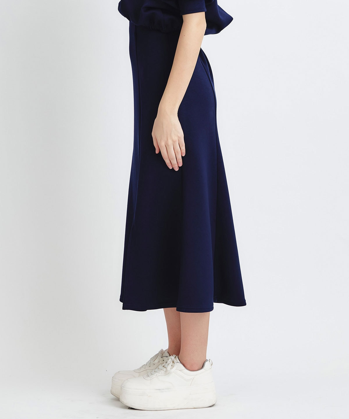 ダンボールセミマーメイドスリットロングスカート