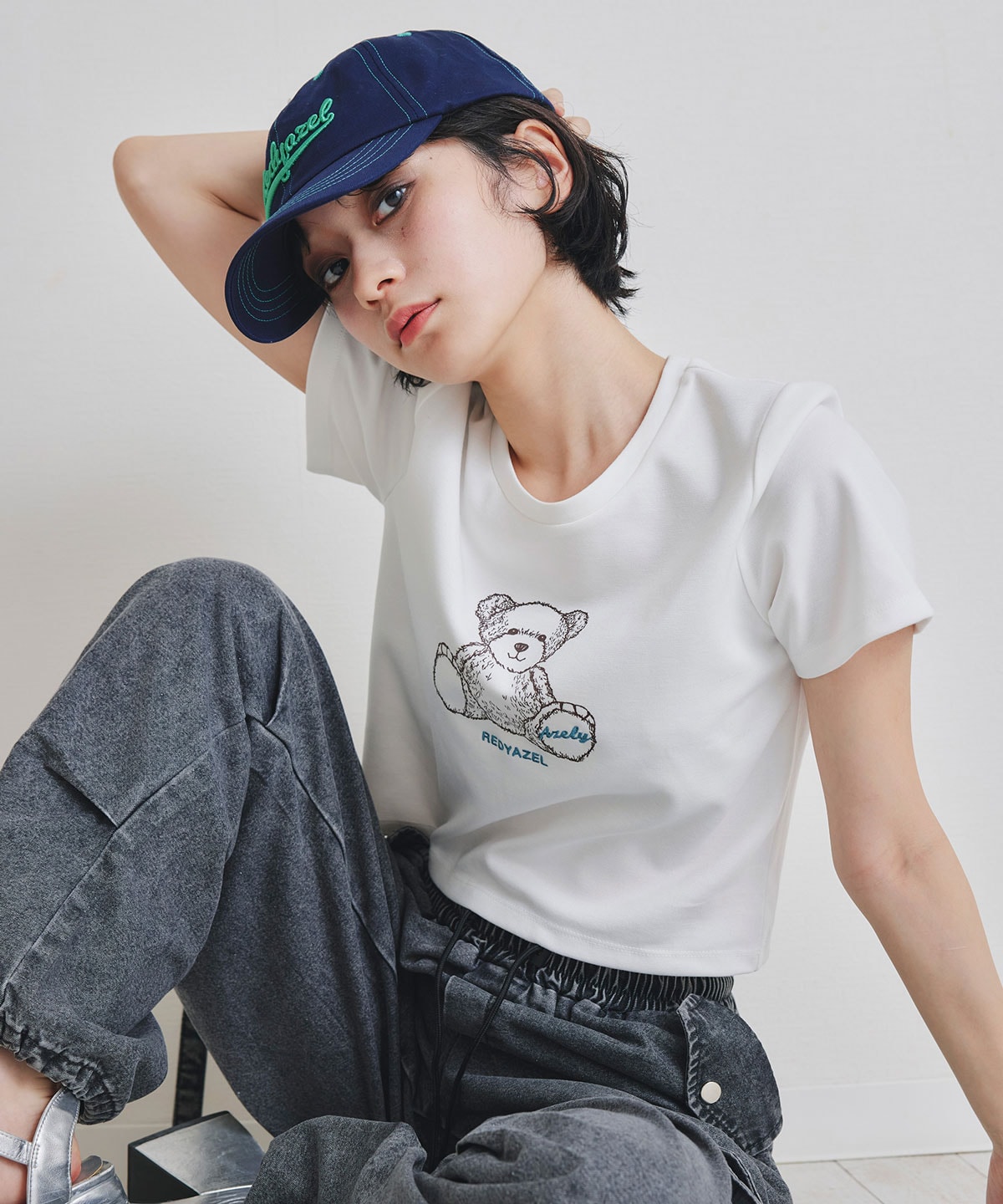 Azely コンパクトTシャツ