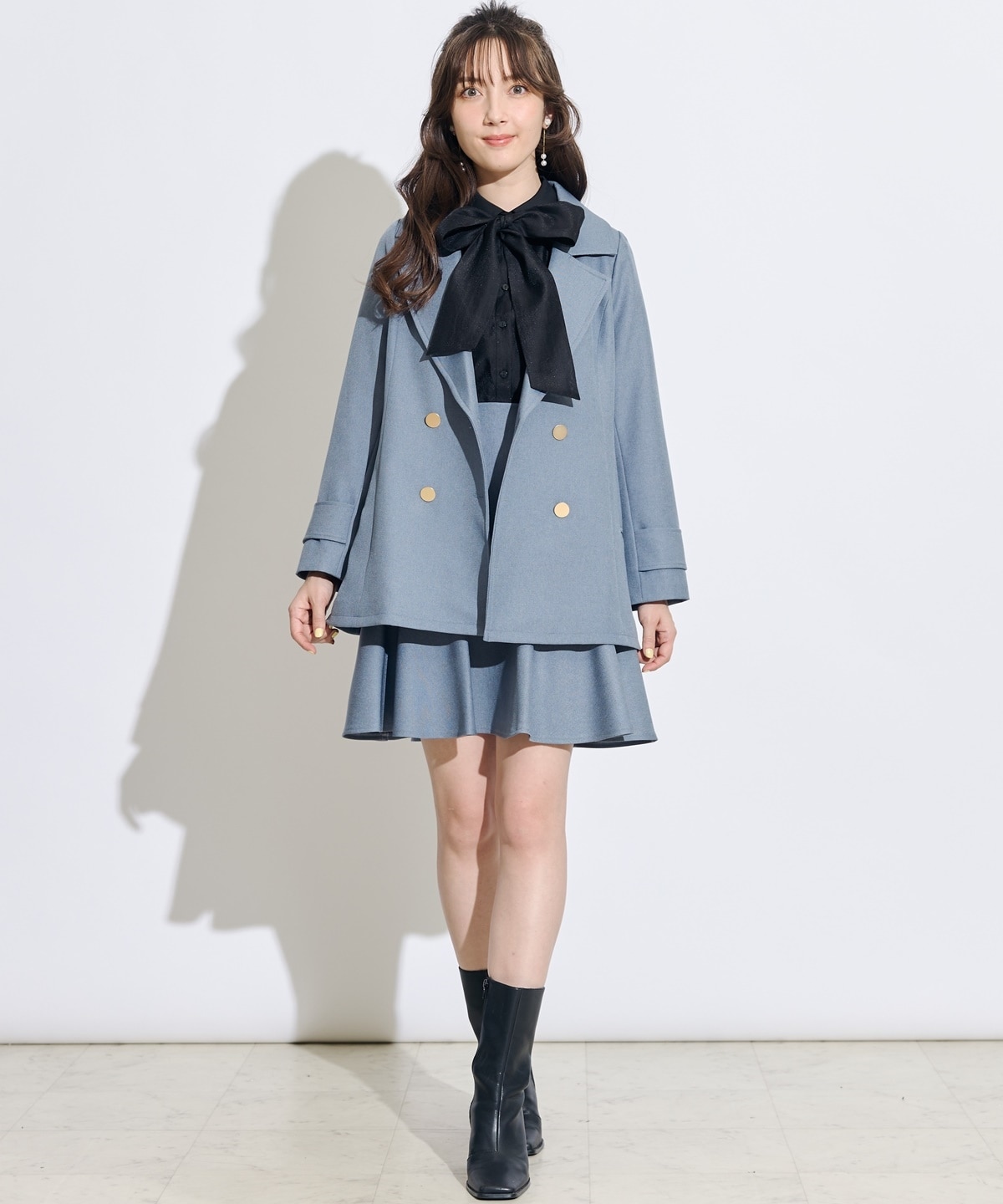 【展示会2位】ダブルボタンカルゼオーバージャコット