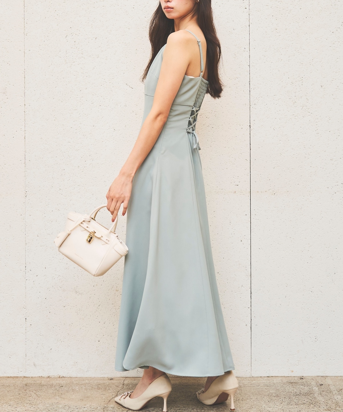 ラメチュールボレロセットアップフレアドレス