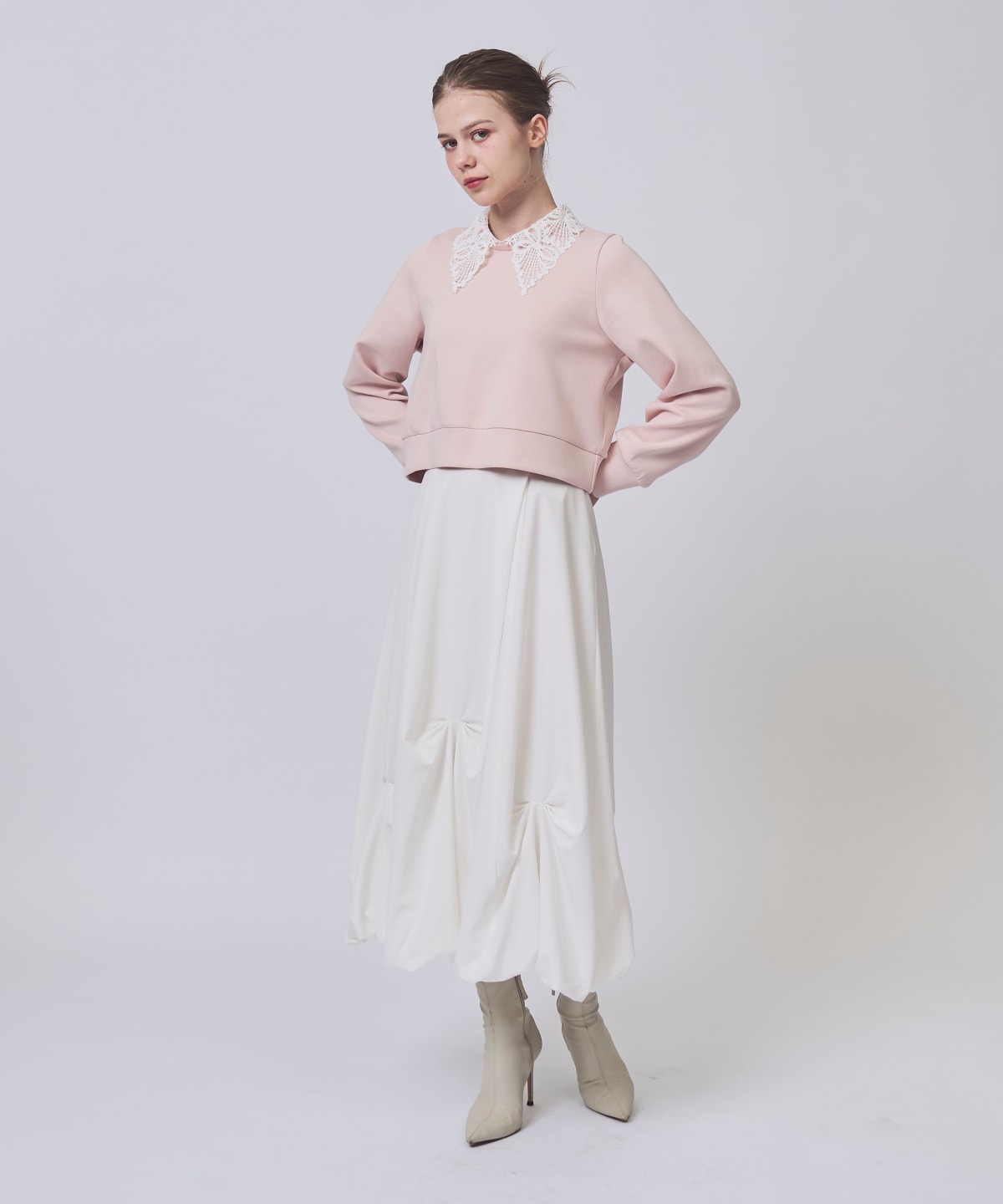 【2/6(Fri)発売】レースカラースウェットトップス