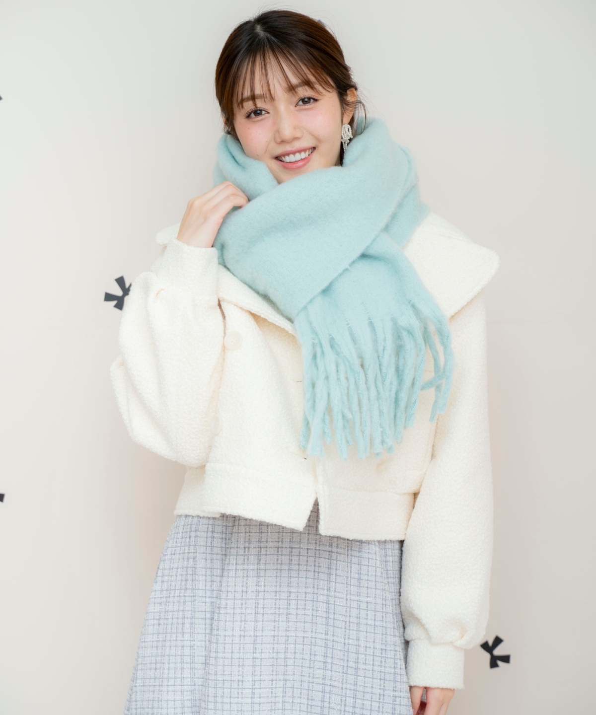 もこもこストール