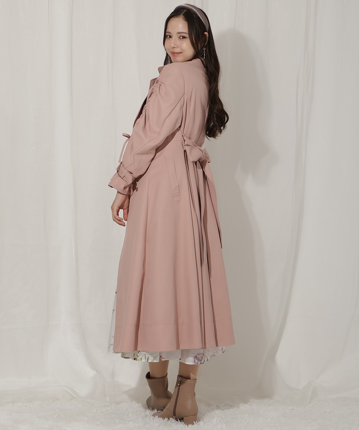 ドロストデザイントレンチコート