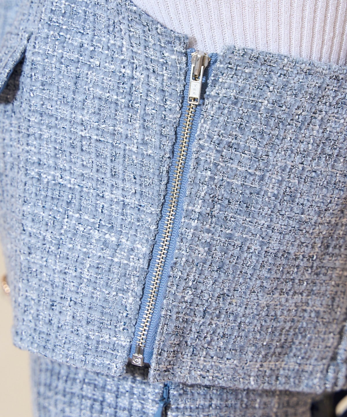 【ツイードセットアップシリーズ】ツイードビスチェ