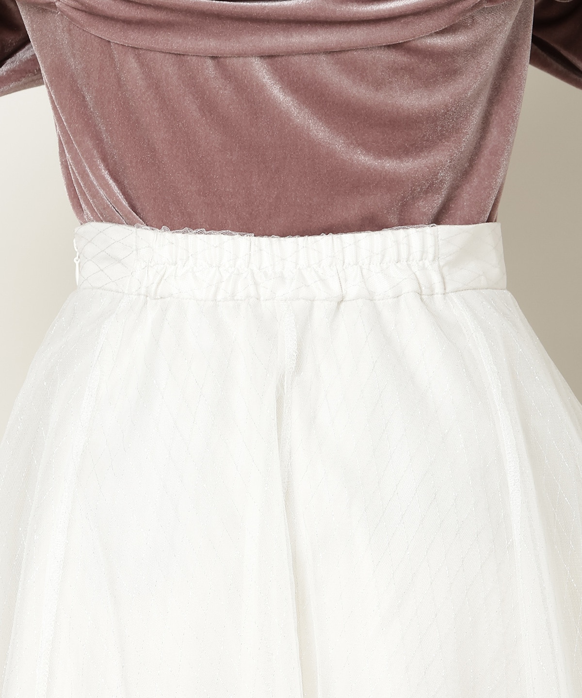 【12/5(fri)10時発売】ラメチュールボリュームスカート