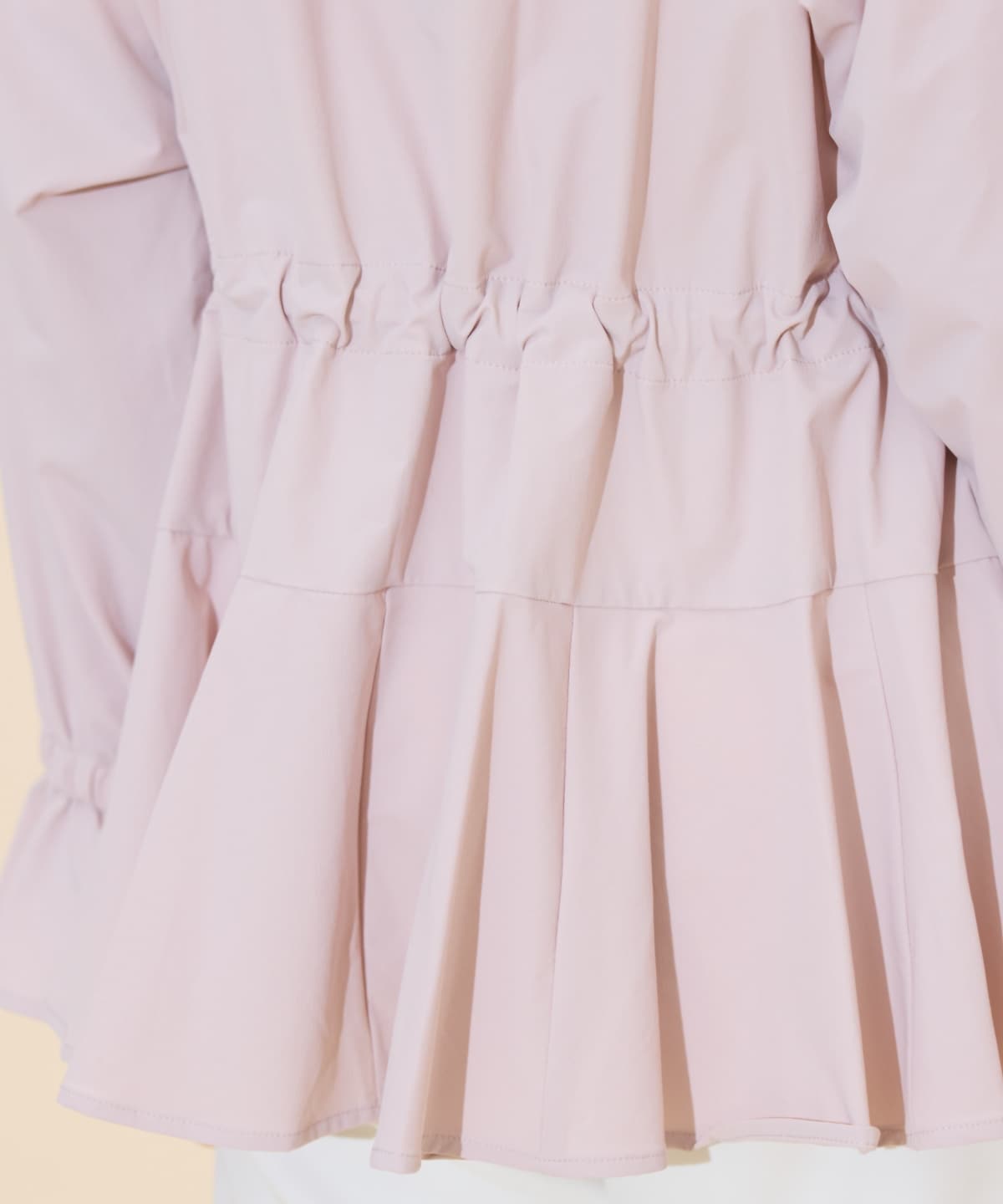 UVカットペプラムブルゾン