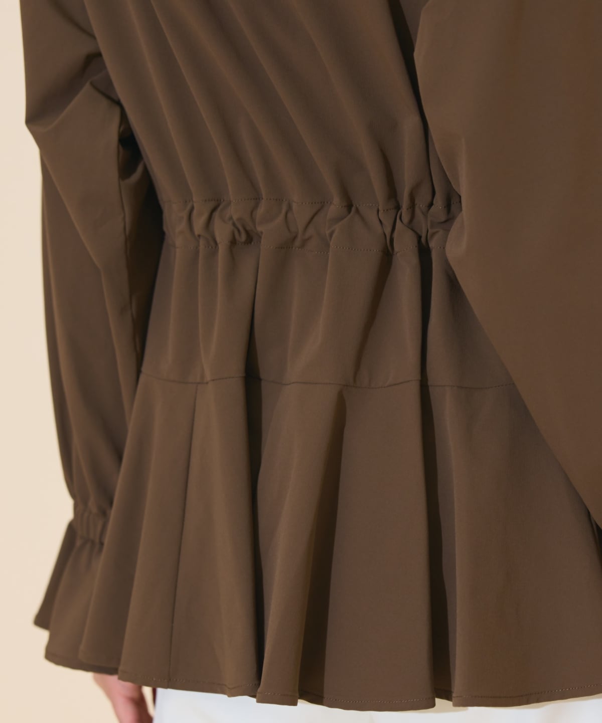 UVカットペプラムブルゾン