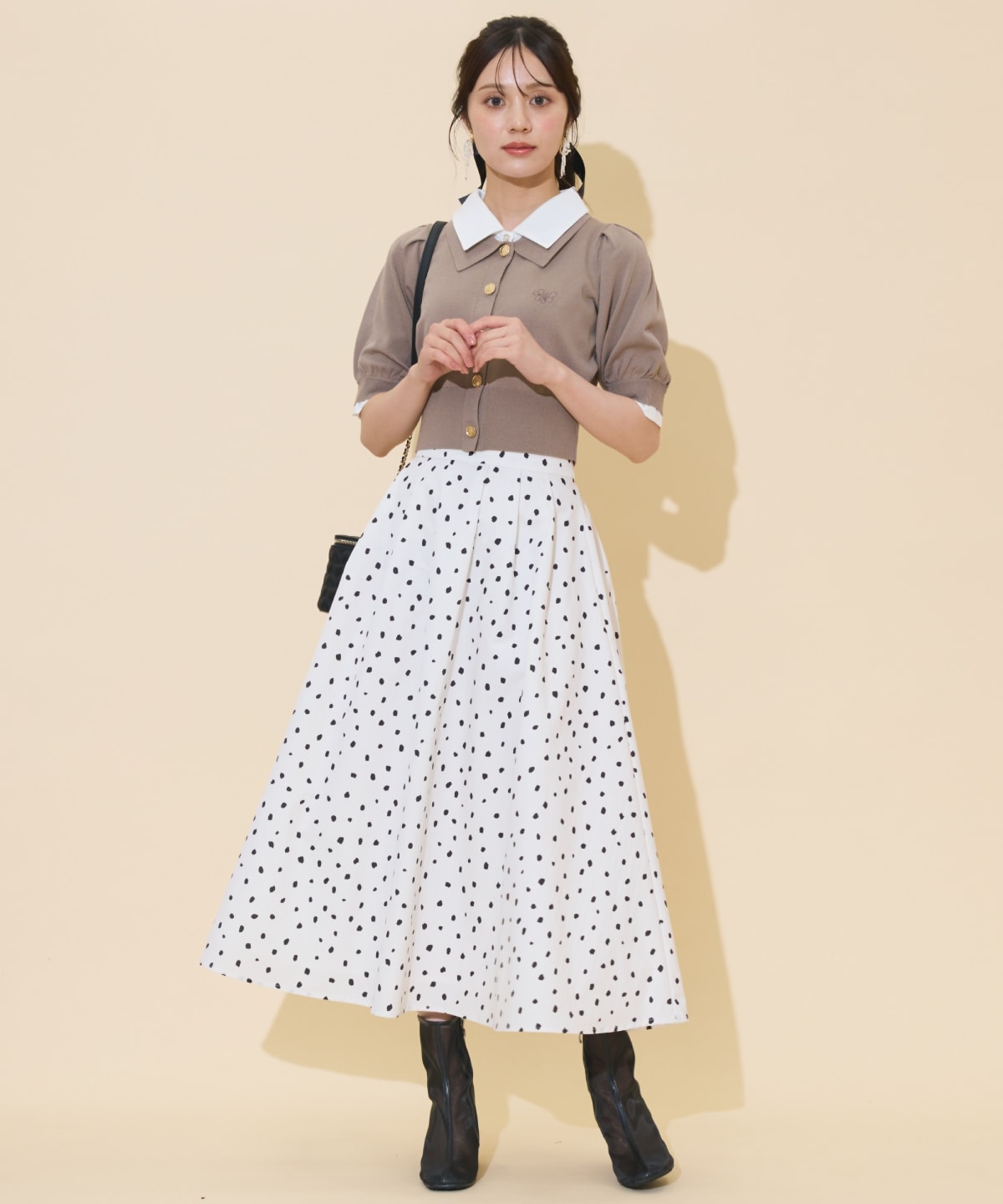 レイヤードカラープルオーバー