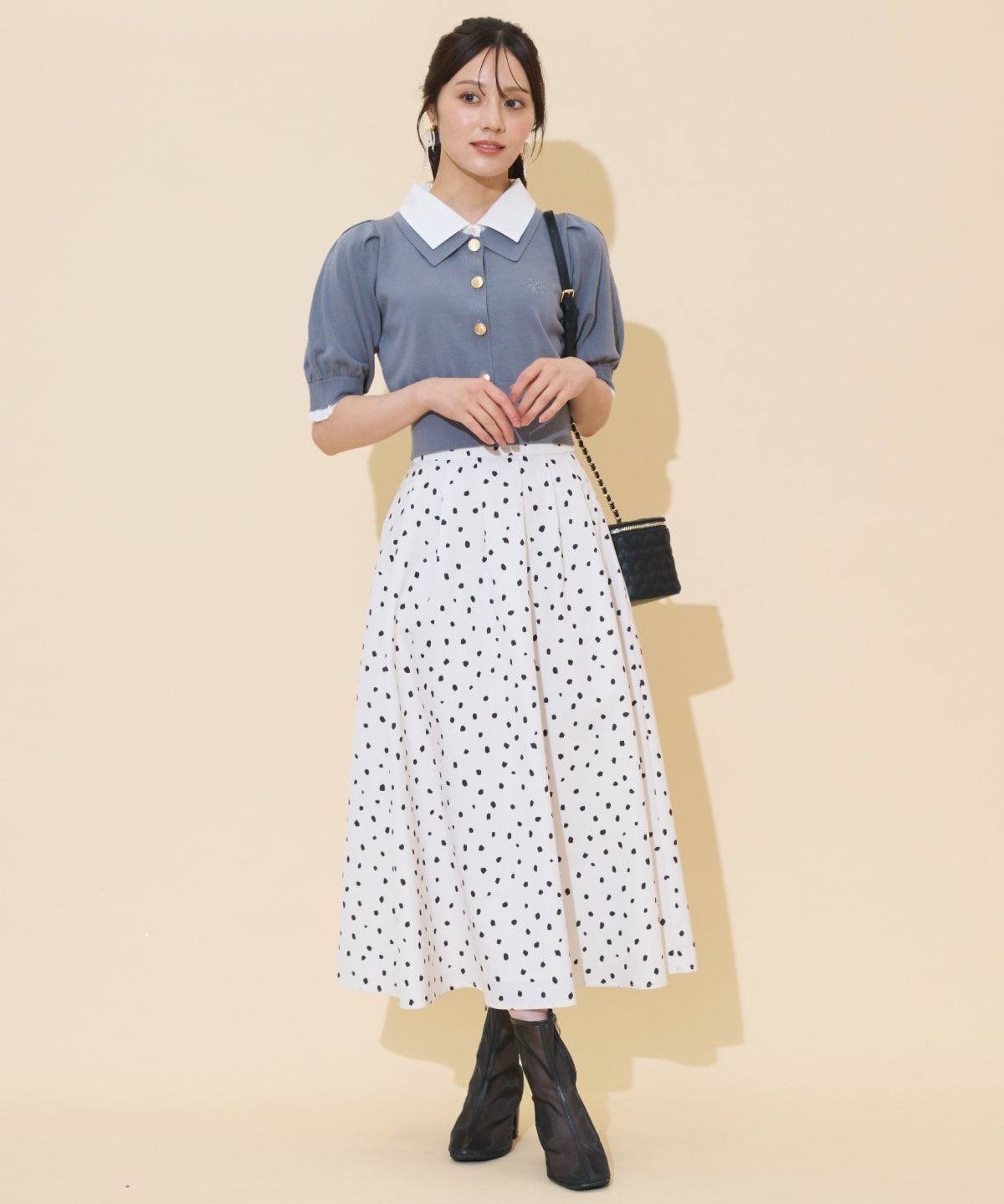 レイヤードカラープルオーバー