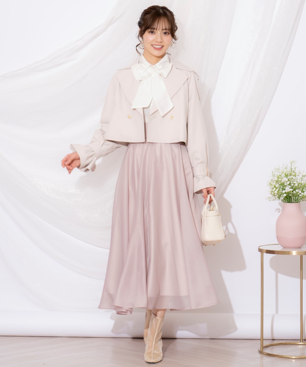 【公式EC限定】ショートトレンチが選べる HAPPY BAG 3点SET