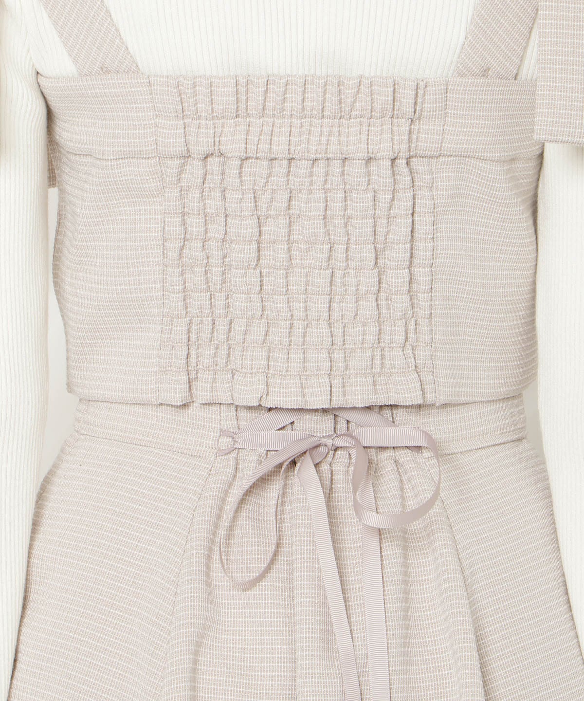 【2/11(wed)10時発売】リボンショルダービスチェ