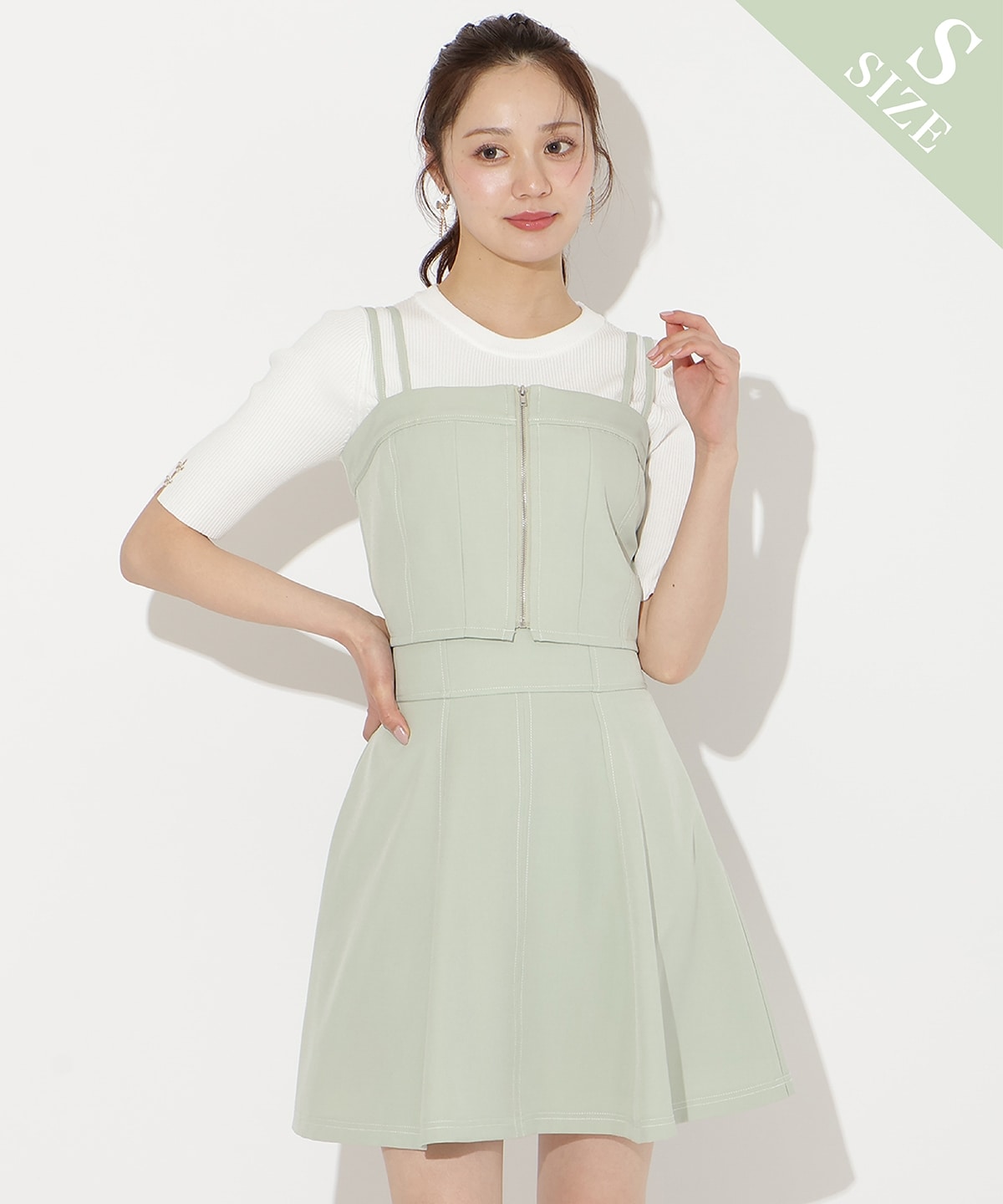 【3/19(thu)10時発売】ライトデニムフレアスカート