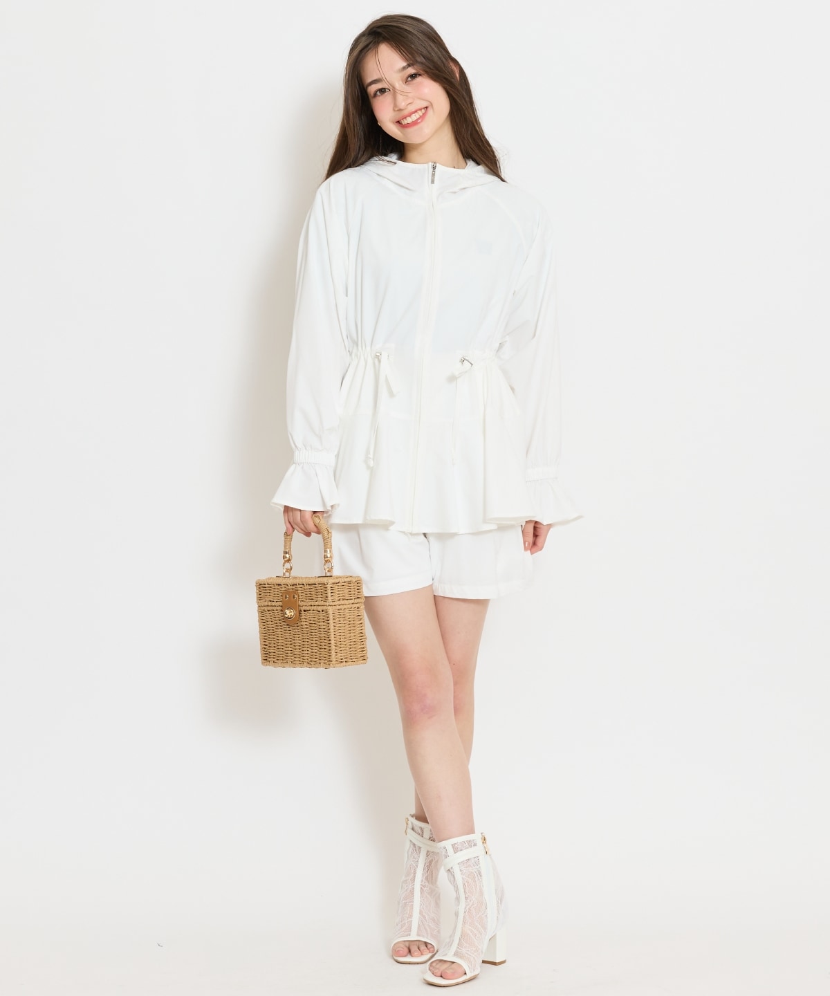 【セットアップ対応】UVカットショートパンツ