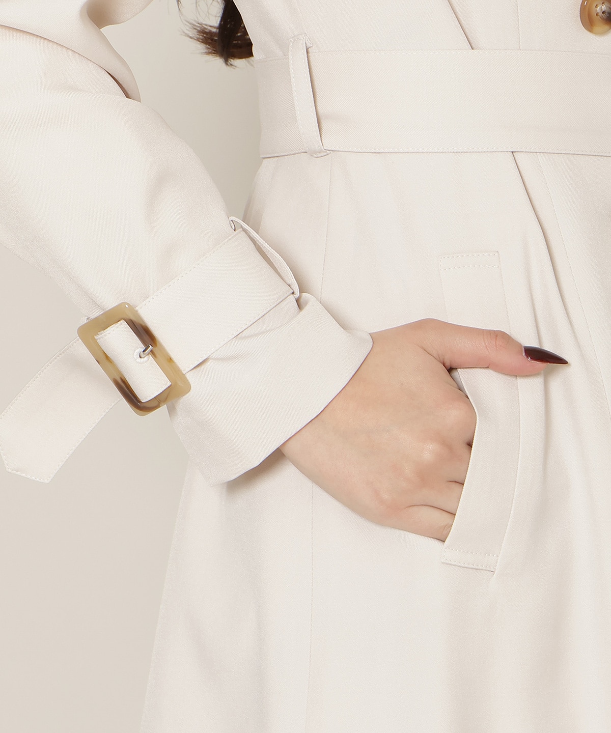 【1/14(wed)18時先行予約開始 】オリジナルフレアトレンチコート