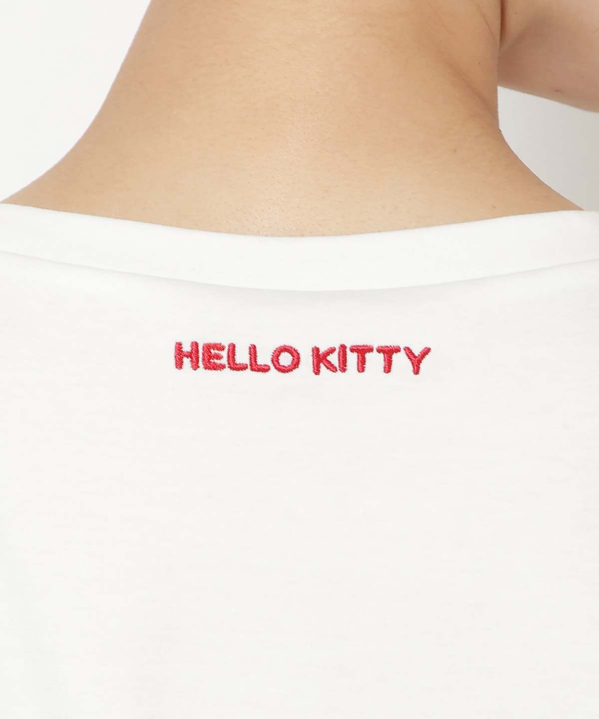 【7/16(thu)10時発売】WILLSELECTION×HELLO KITTY 刺繍カットトップス