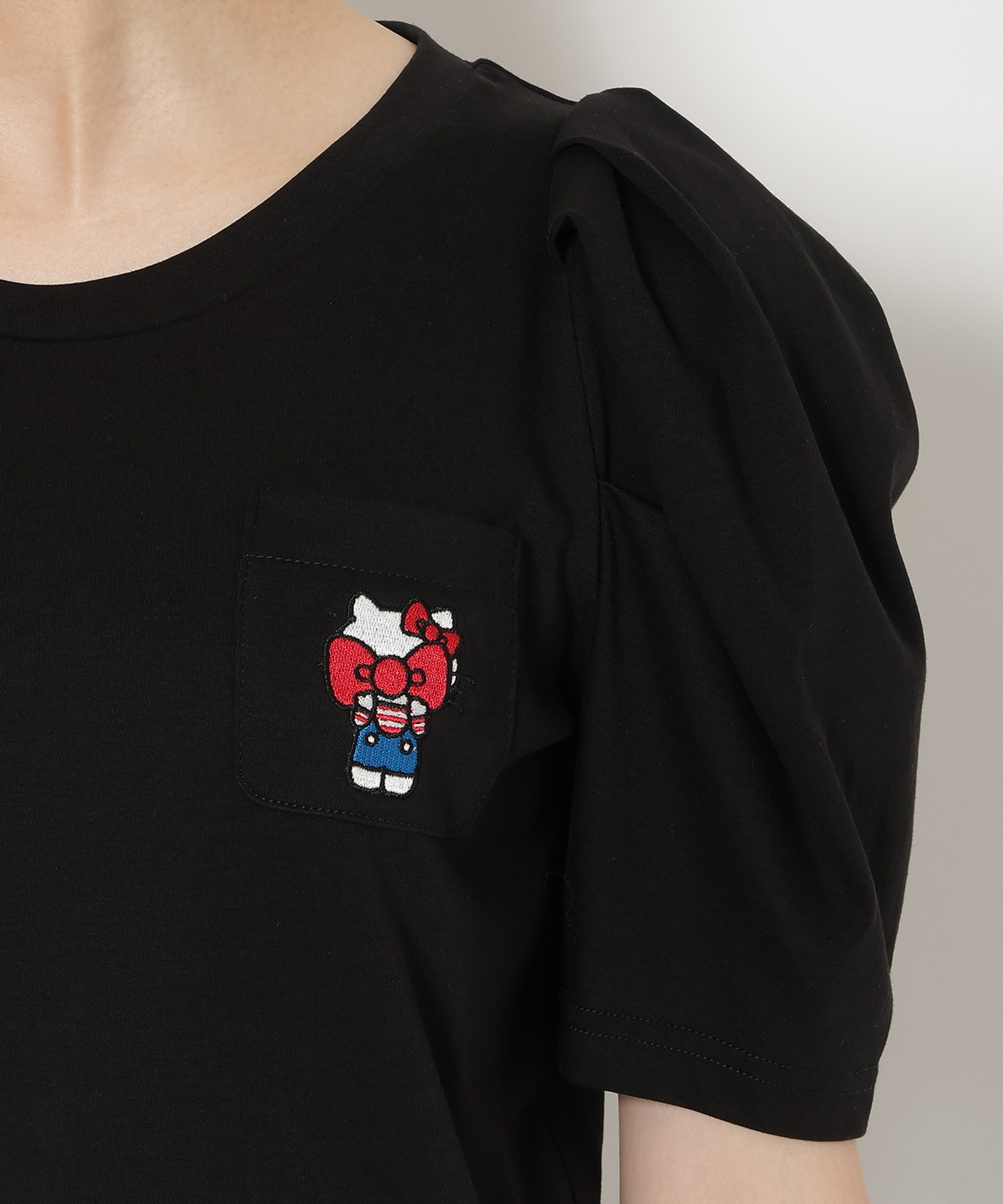 【7/16(thu)10時発売】WILLSELECTION×HELLO KITTY 刺繍カットトップス