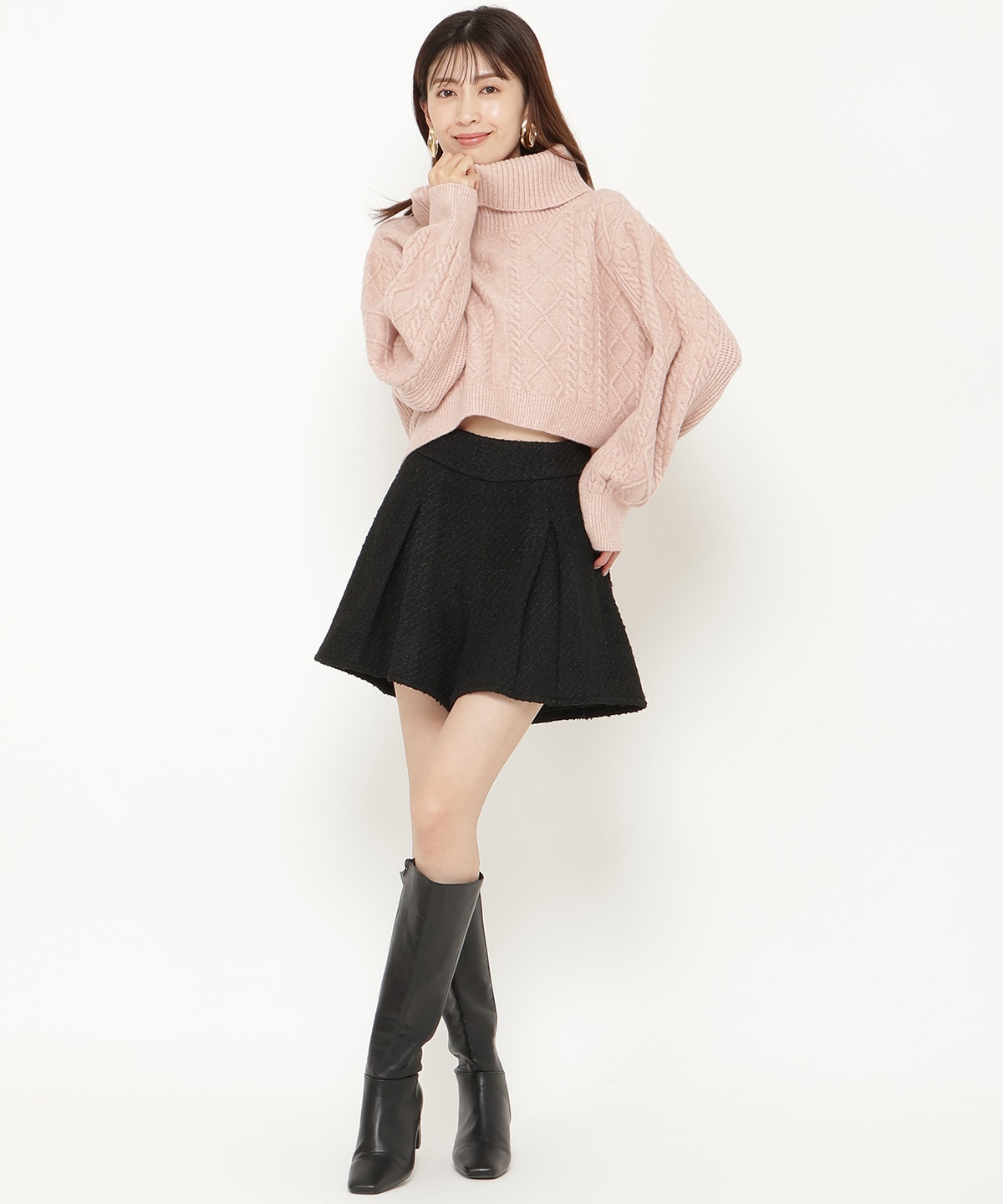 ツイードショートパンツ