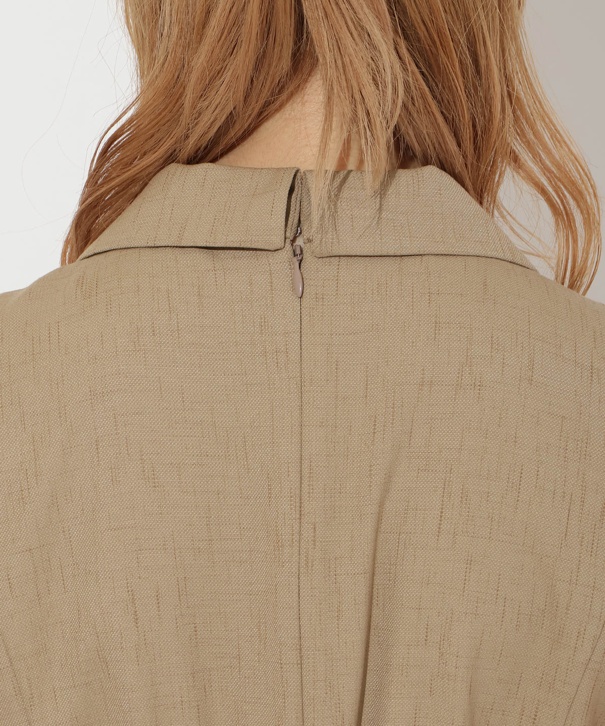 ベストレイヤードプリーツワンピース