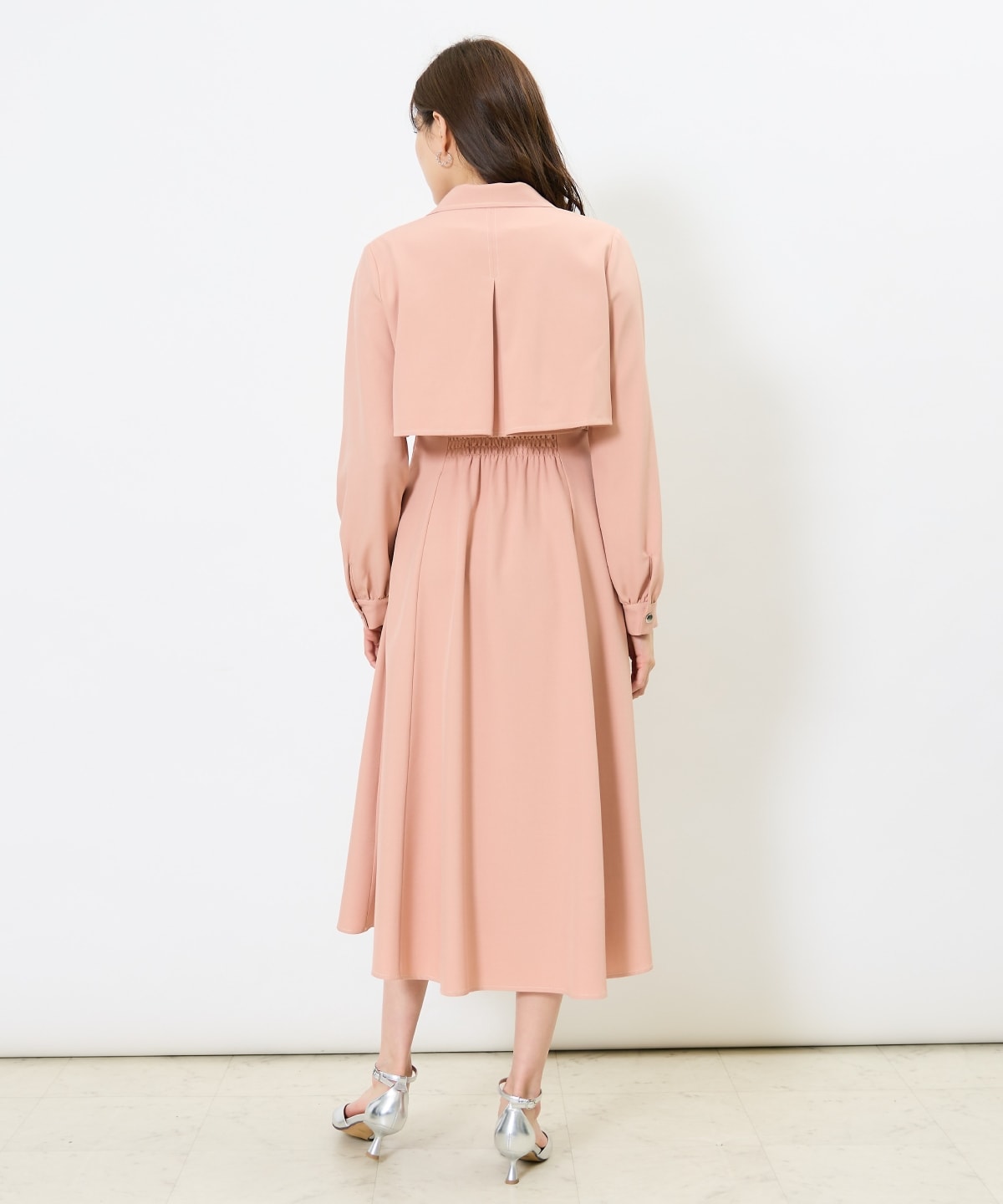 トレンチライクアンサンブルワンピース