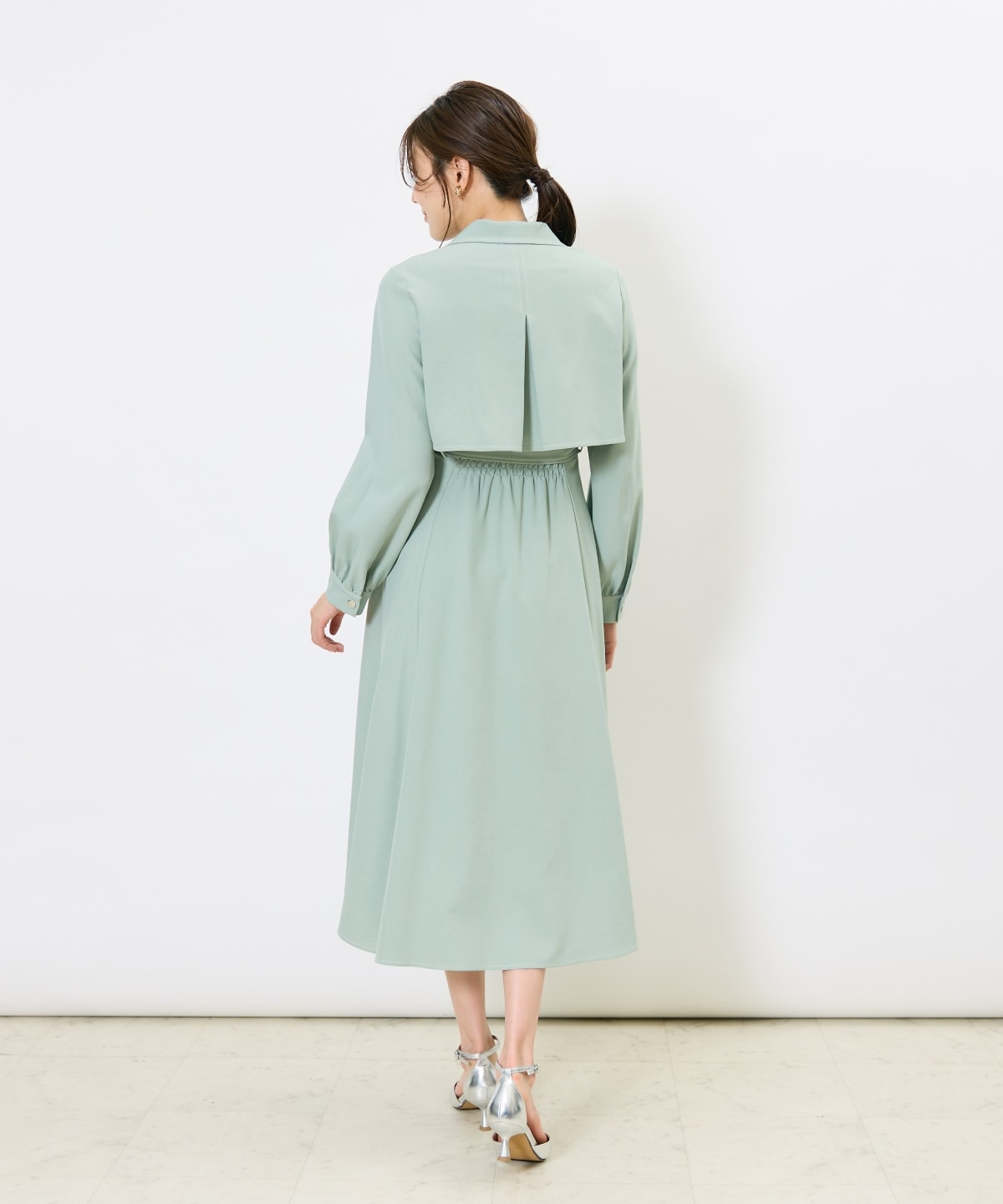 トレンチライクアンサンブルワンピース