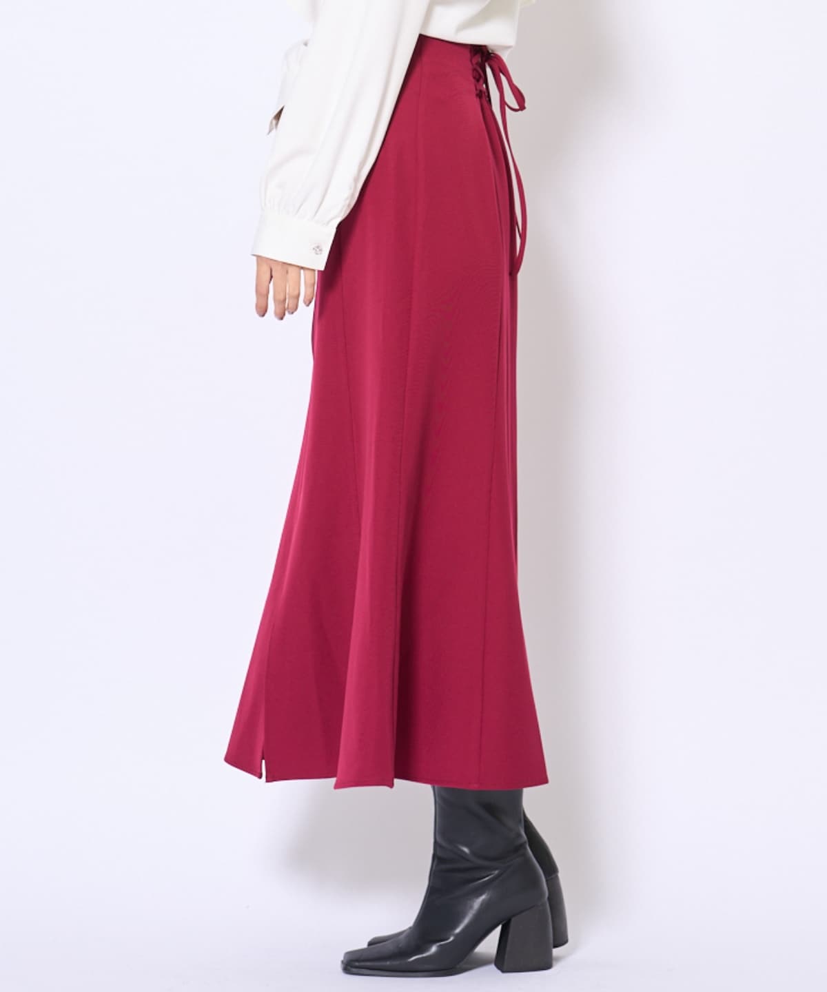 フロントZIPマーメイドスカート