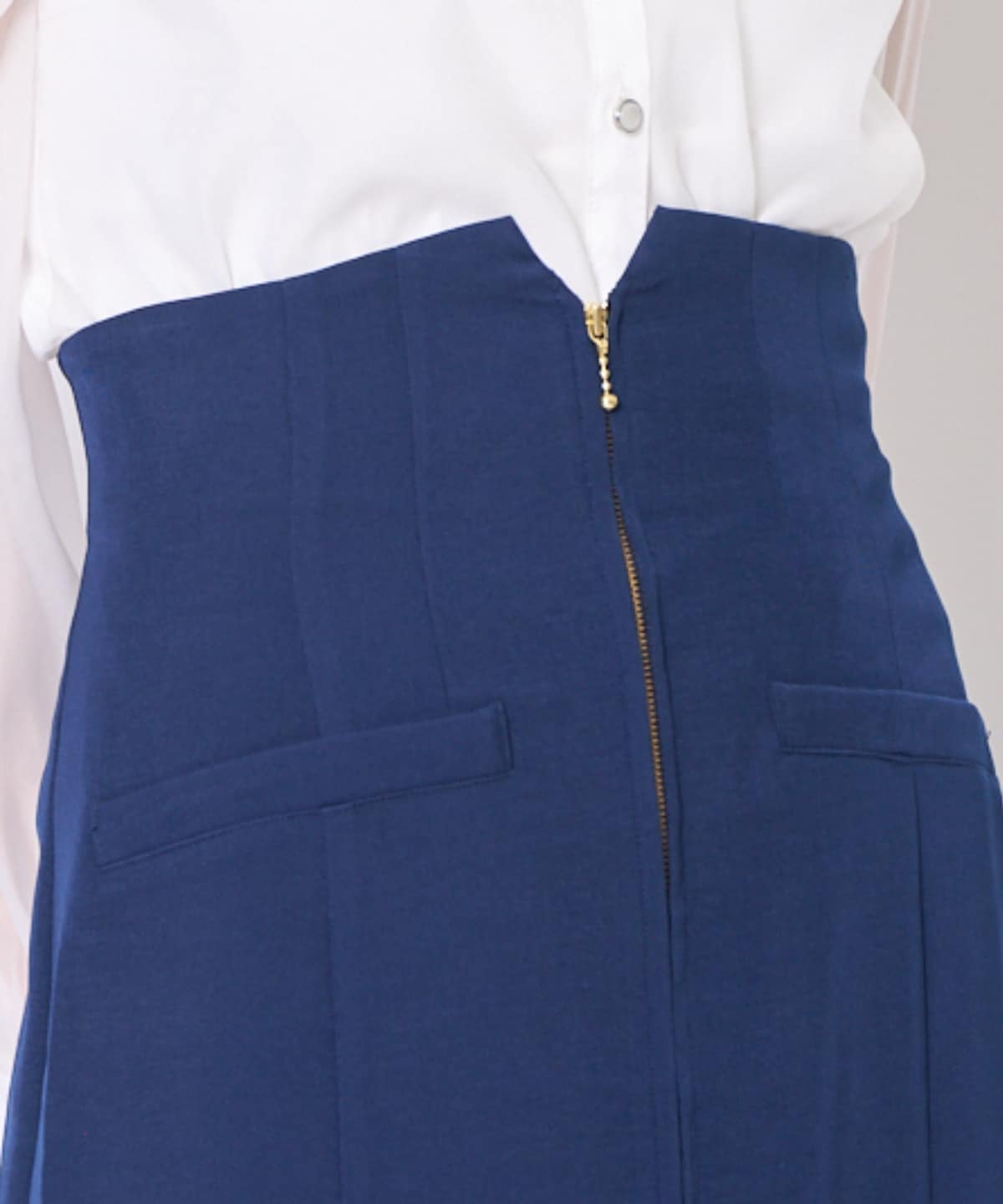 フロントZIPマーメイドスカート