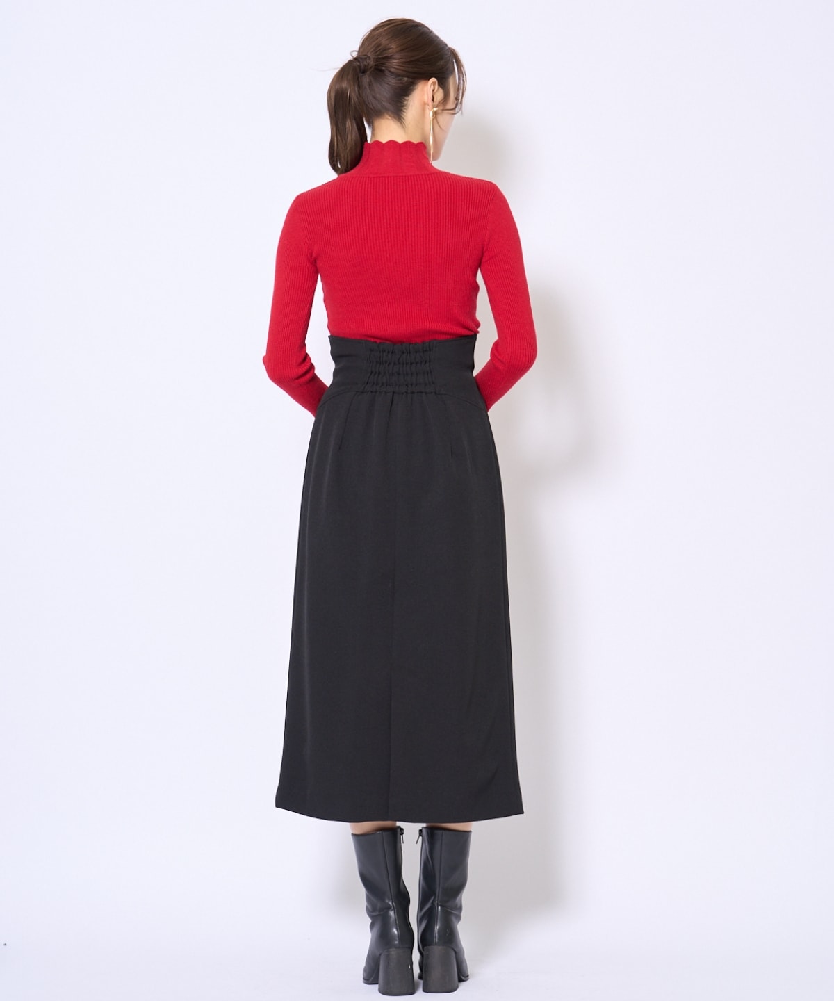 センターZIPスカート