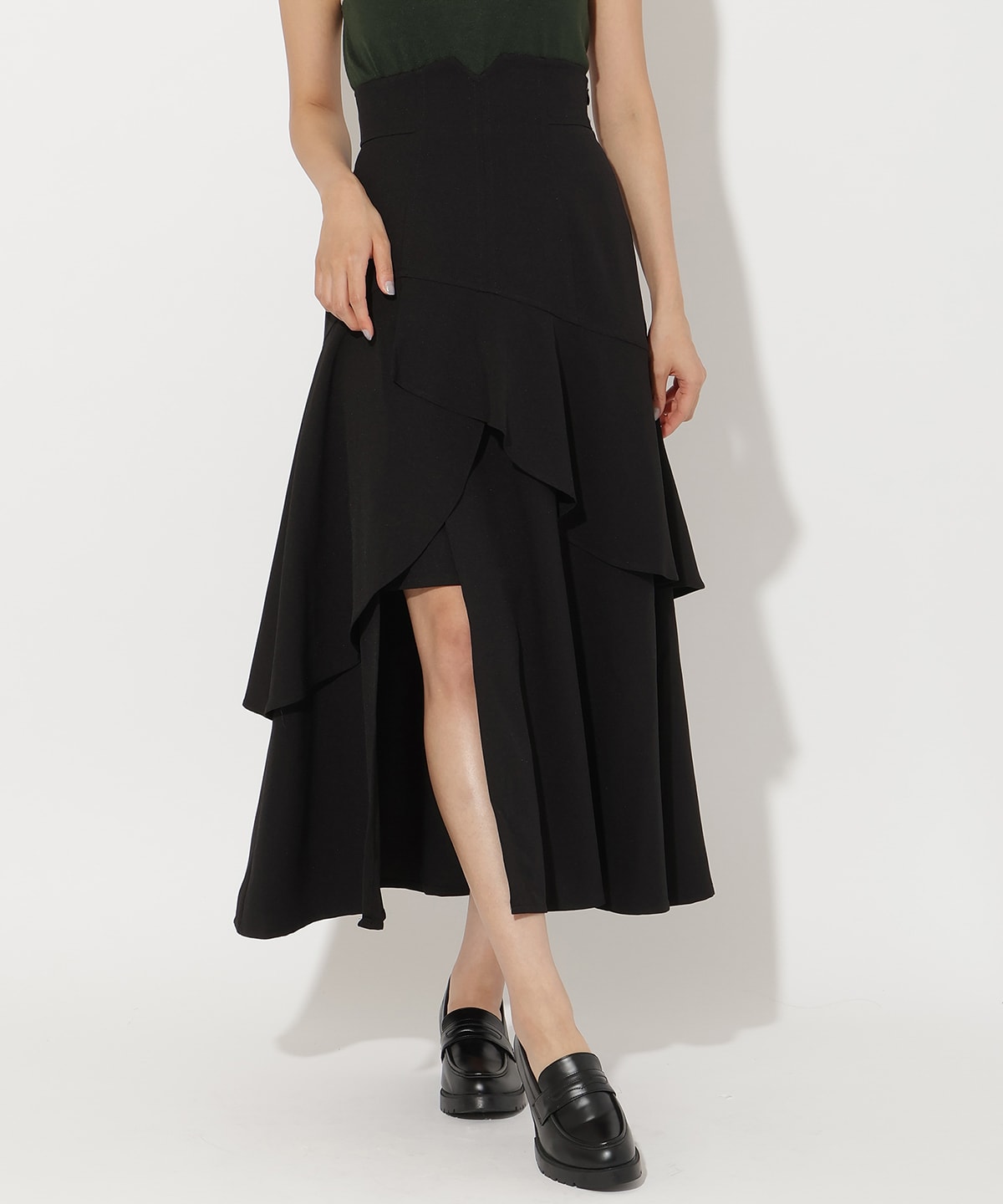 インナーミニティアードスカート