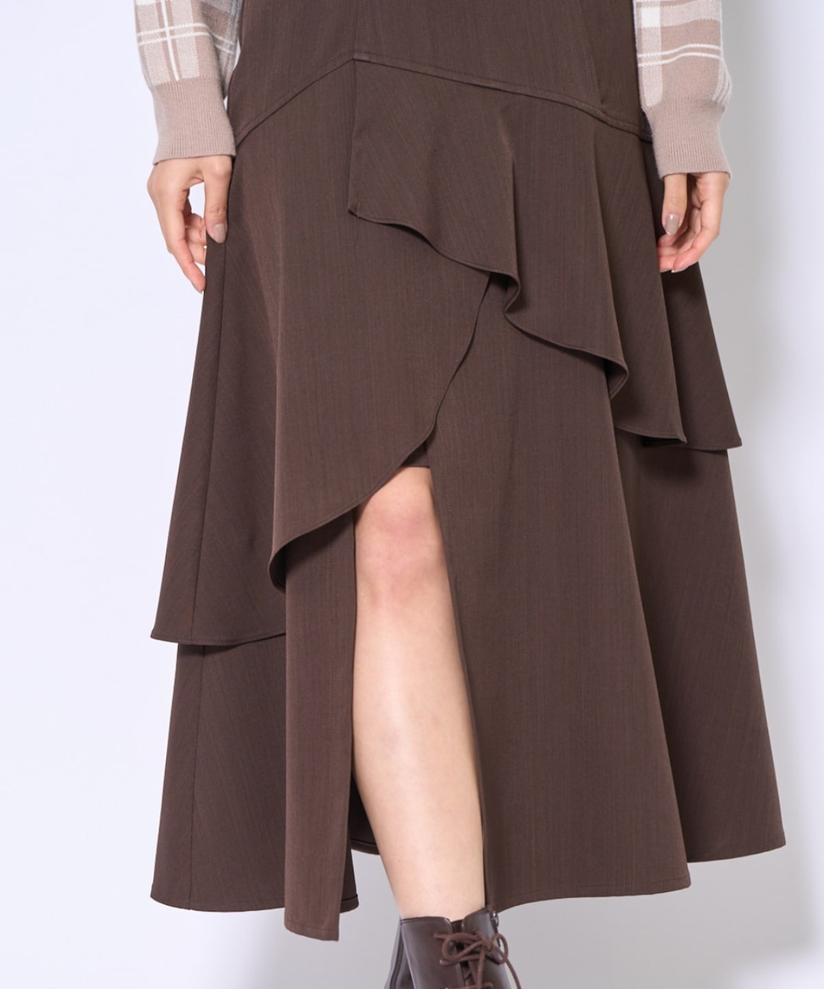 インナーミニティアードスカート