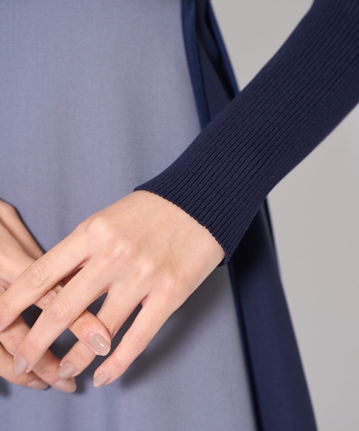 配色ドッキングワンピース